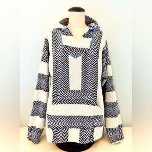 Vintage Baja Joe Poncho Unisex Design size Small